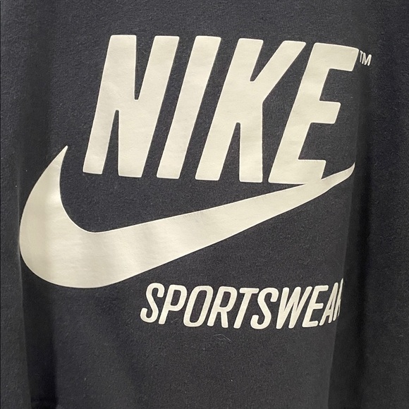 Nike Kids Black and White Sportswear Tee - Picture 3 of 5